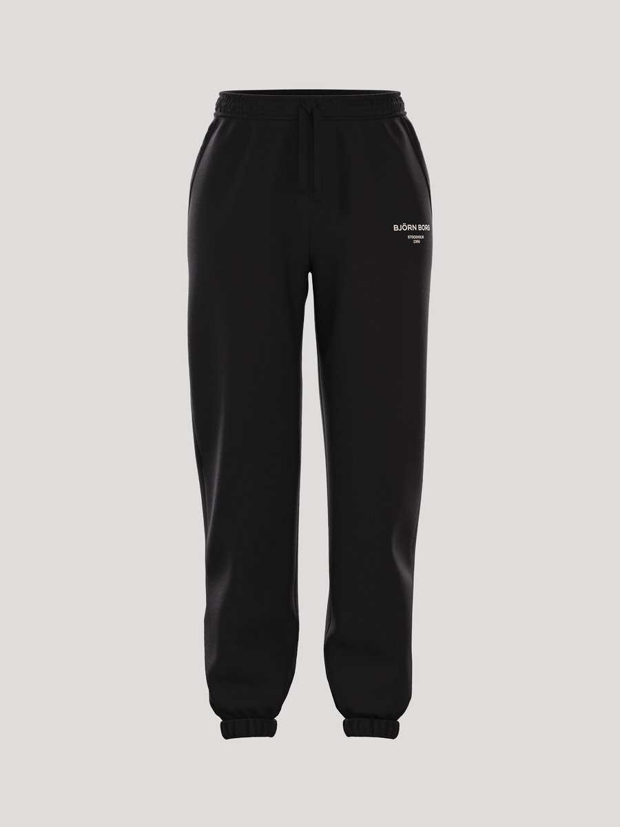 Björn Borg Essential 1 Joggingbroek Dames Lange Sportbroek Dames - Zwart - Maat XXL