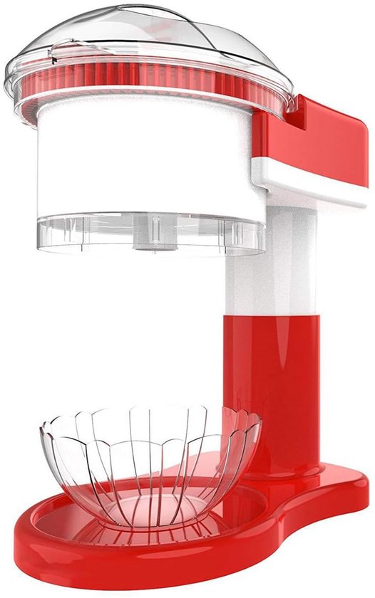 IJsschaafmachine - zelfgemaakte ijsmaker - elektrische ijsvergruizer, geschikt voor het maken van smoothies, ijshoorntjes en cocktails - handig voor thuisgebruik. — afbeelding 5