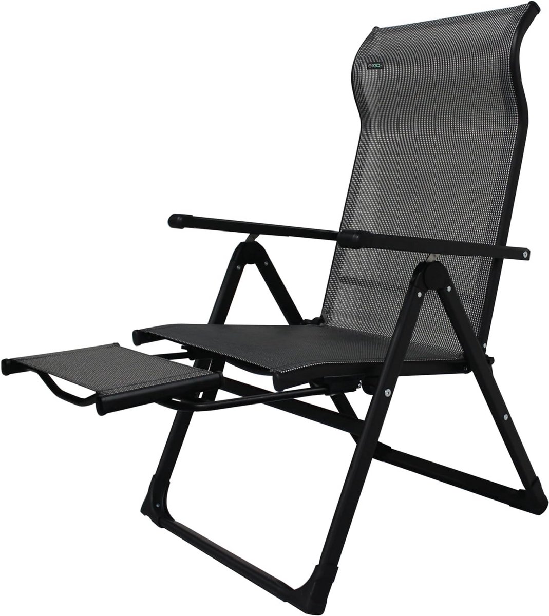 Ergonomische Opvouwbare Buitenzitstoel Grijs