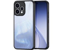Dux Ducis Hoesje - Geschikt voor OPPO Reno15 Hoesje - Dux Ducis Aimo Series - Transparant TPU Back Cover - Zwart