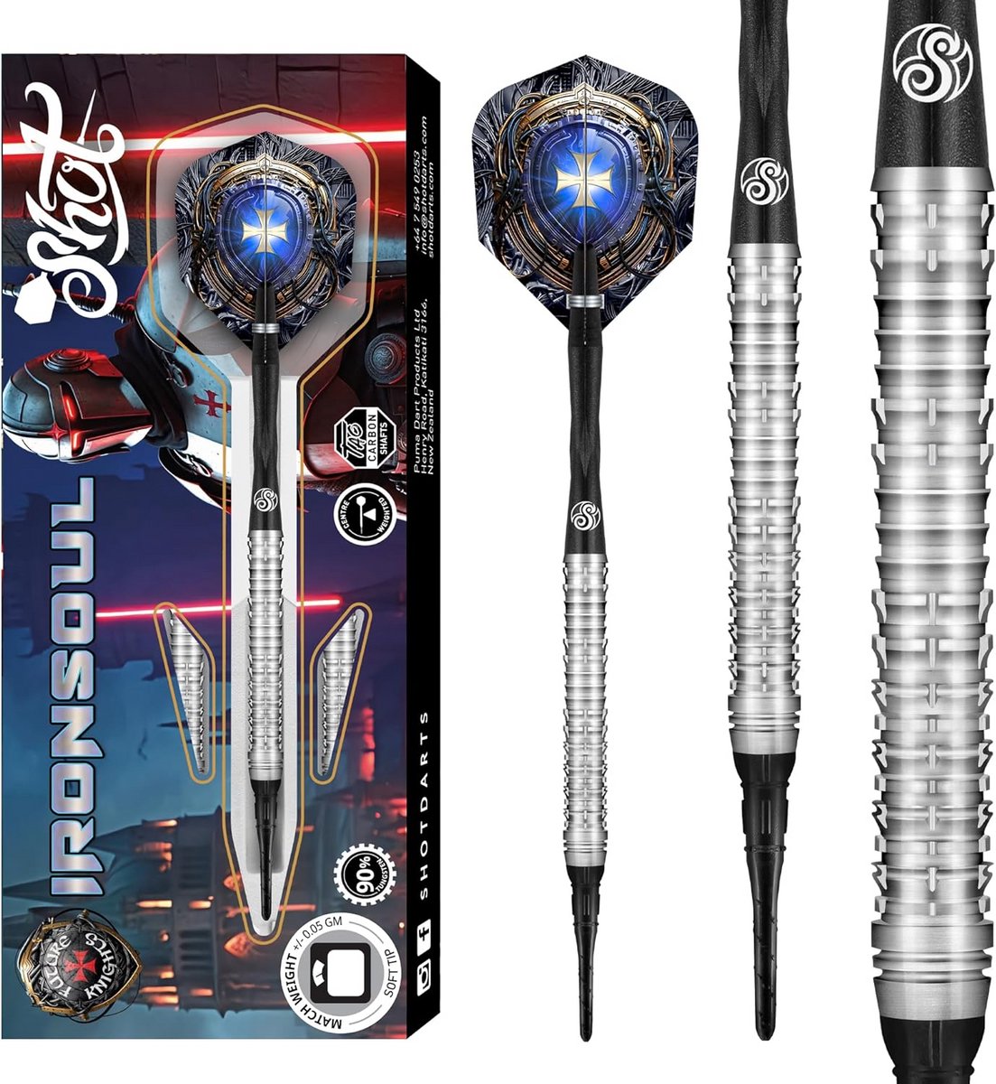 Soft Tip Dartpijlen 90% Tungsten Voor Precisie en Controle