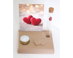 Romantisch cadeau partner | vrouw | man | fotohouder | huwelijksgeschenk | trouwdag cadeau