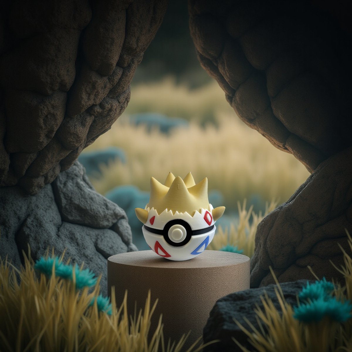 Togepi Collectible, 3D-Geprinte Decoratie, Cadeau voor Fans