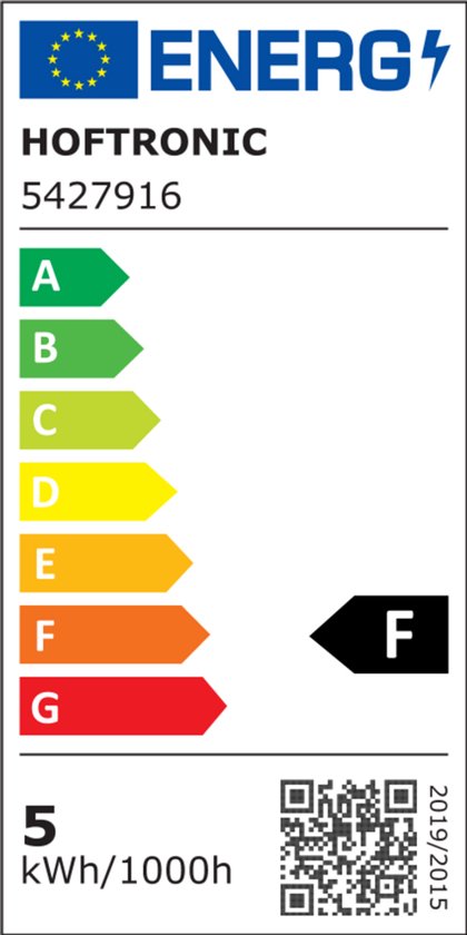 6x HOFTRONIC Malta - Dim to warm inbouwspot - LED - Rond zaagmaat 60-67mm - Zwart - Dimbaar - Kantelbaar - 5 Watt - 480 lumen - 230V - 1800-2700K - Plafondspots - Inbouwspot voor badkamer en buiten - 5 jaar garantie