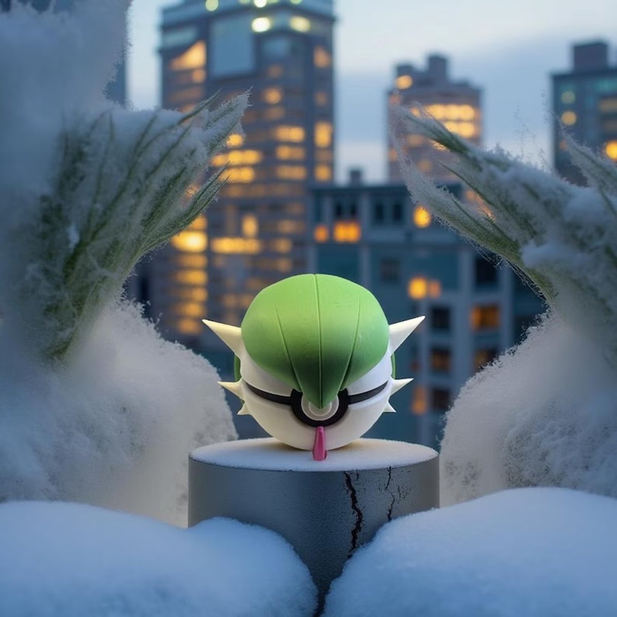 Gardevoir Collectible, 3D-Geprinte Decoratie, Cadeau voor Fans