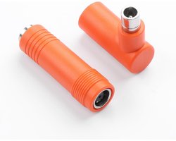 DC 7909 naar DC 8020 Adapter - 90 Graden Rechte Hoek 7909 Vrouwelijk naar 8020 Mannelijk en DC 7909 Koppelstuk voor Jackery Explorer 1000 V2/600 Plus