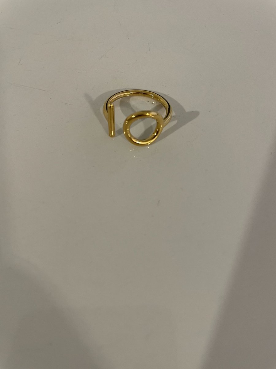 Ring Si Amor Sieraden RL0136-G Roestvrij Staal Kleur Goud