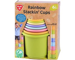 Play aux Blocs à empiler couleur, 8 pcs.