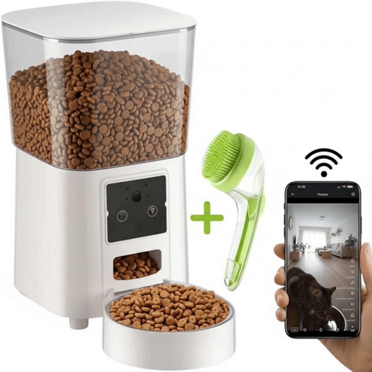 petsfamily Automatische Voerbak met Camera & App