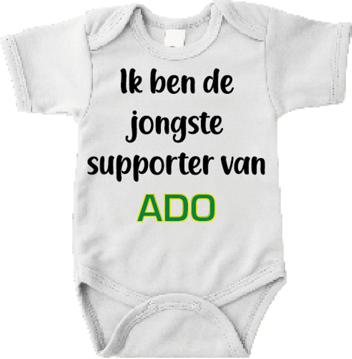 Rompertje jongste supporter van Ado