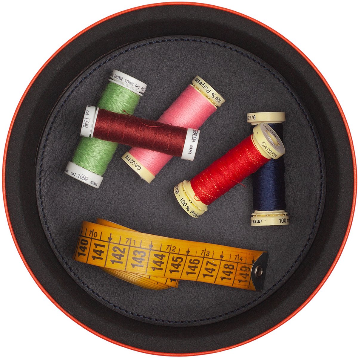 DuDu - Luxe Lederen Opbergdoos met Deksel - Hoogwaardig Natuurlijk Leer - Modern Design - Sieraden Bureau Organizer - Interieur Accessoire