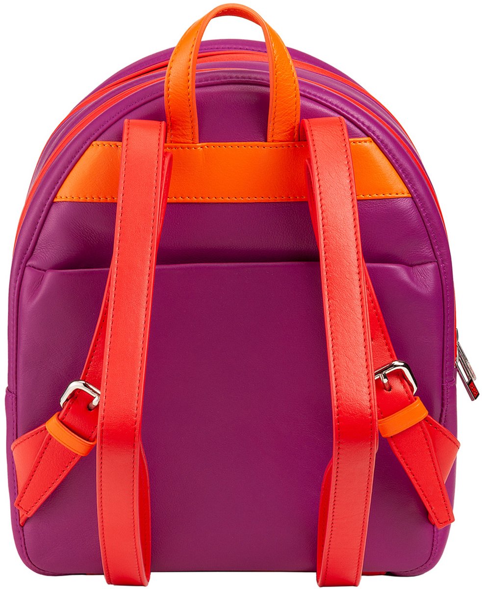 Dudu - Dames Rugzak - Stadsstijl - Twee Compartimenten - Hoge Kwaliteit Leer