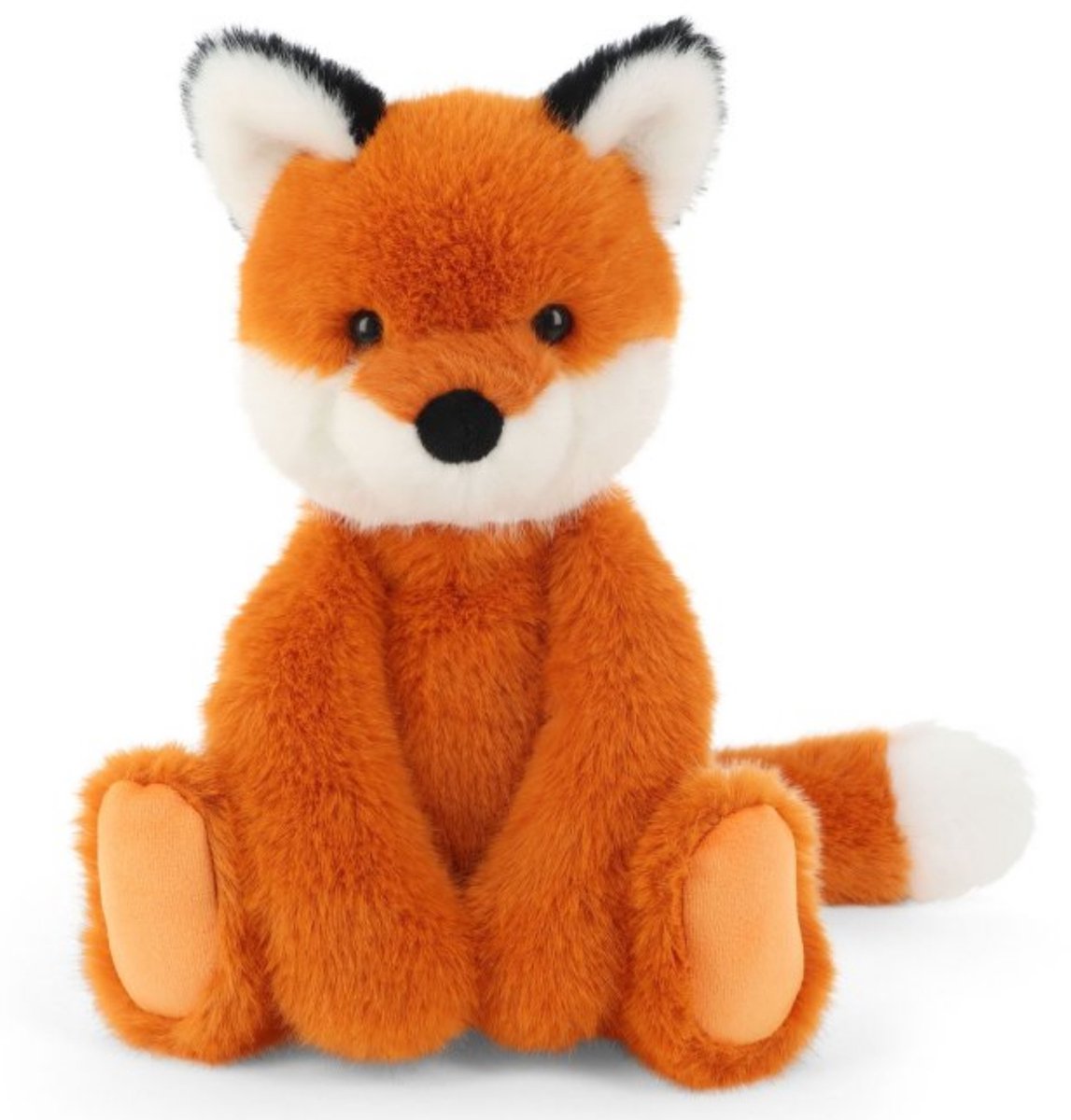 Keel Toys pluche Vos - knuffeldier - rood - zittend - 20 cm - knuffel vos