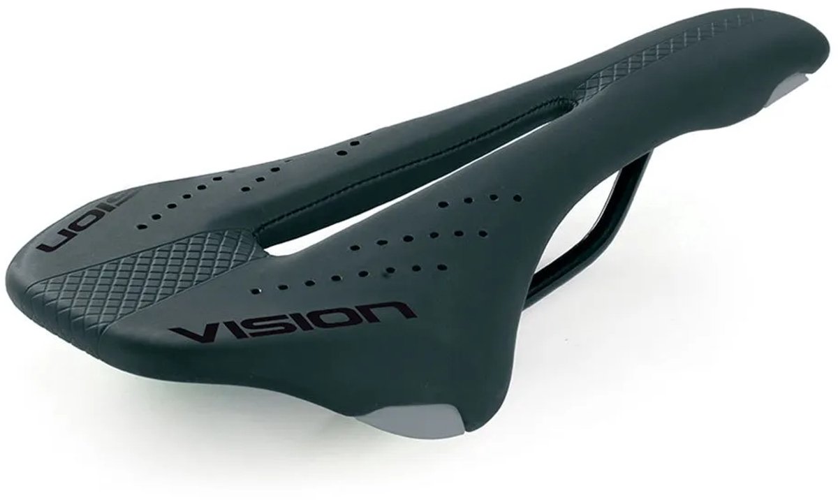 Skuad Vision Zadel Zwart,Zilver 138 mm Man,Vrouw