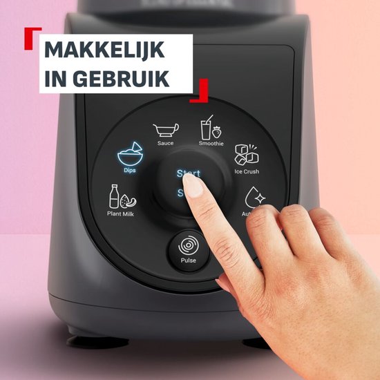 Tefal Blend Up BL1EHB - Blender - Inclusief 2 drinkflessen - 800 W - 6 programma's van Merkloos — afbeelding 5