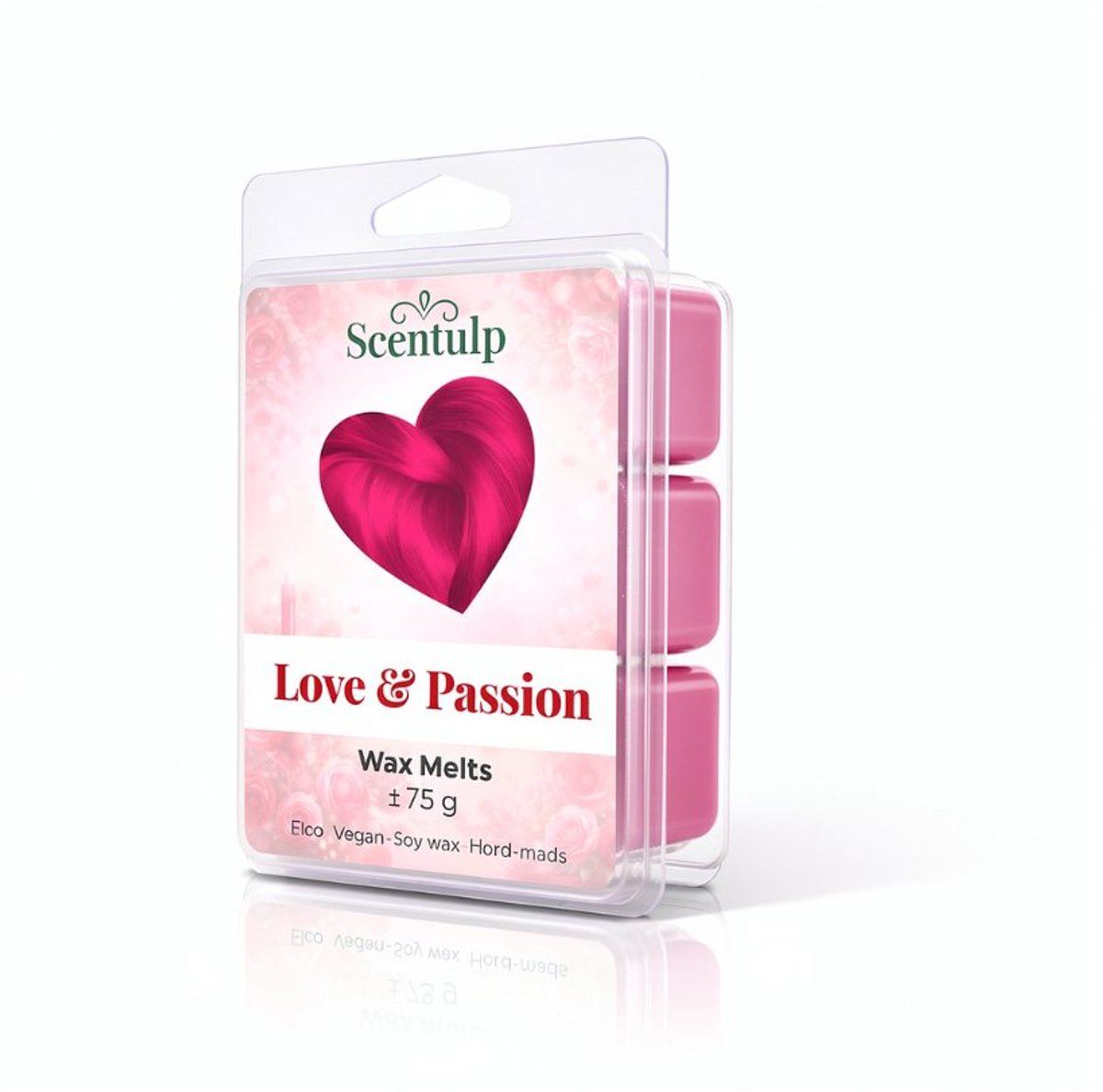 Scentulp - Wax Melts Love & Passion – Romantische Geur