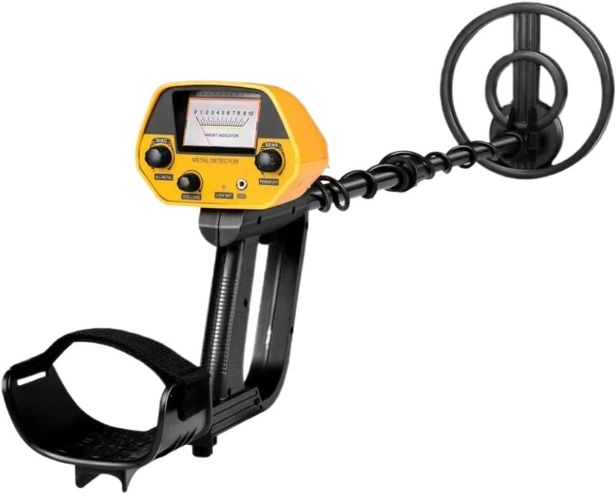 Metaal Detector - Incl. Koptelefoon en Schep + Opberghoes - Verstelbare Hoogte - Metaaldetector Kind - Waterdichte Zoekspoel - Lichtgewicht - Geschikt voor Kinderen en Volwassenen — afbeelding 8