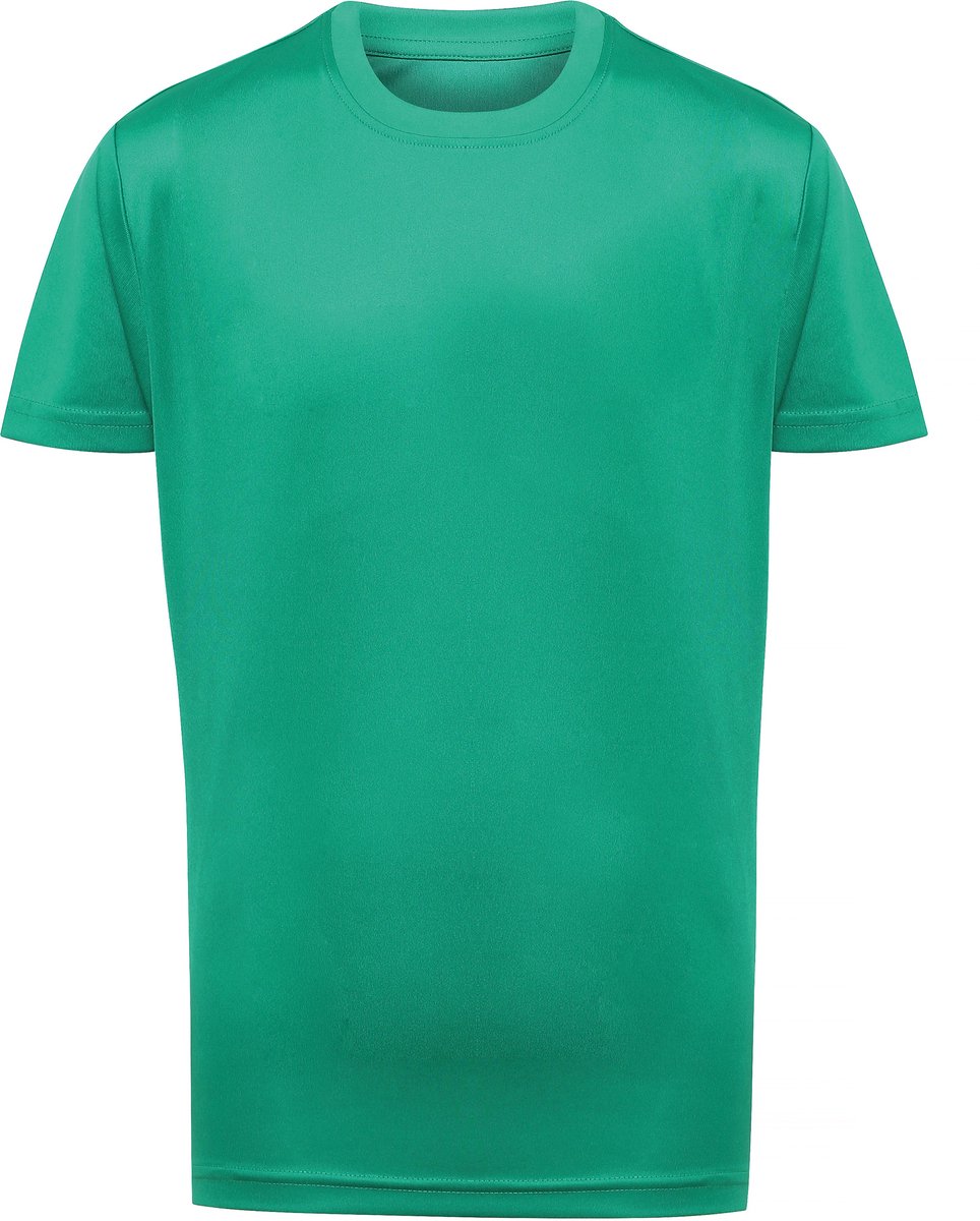 TriDri Kids Performance T-Shirt TR10B - Bright Kelly - 9/11