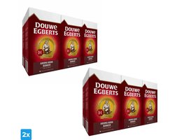 4x Douwe Egberts Aroma Rood Snelfilter (6x 500gr)