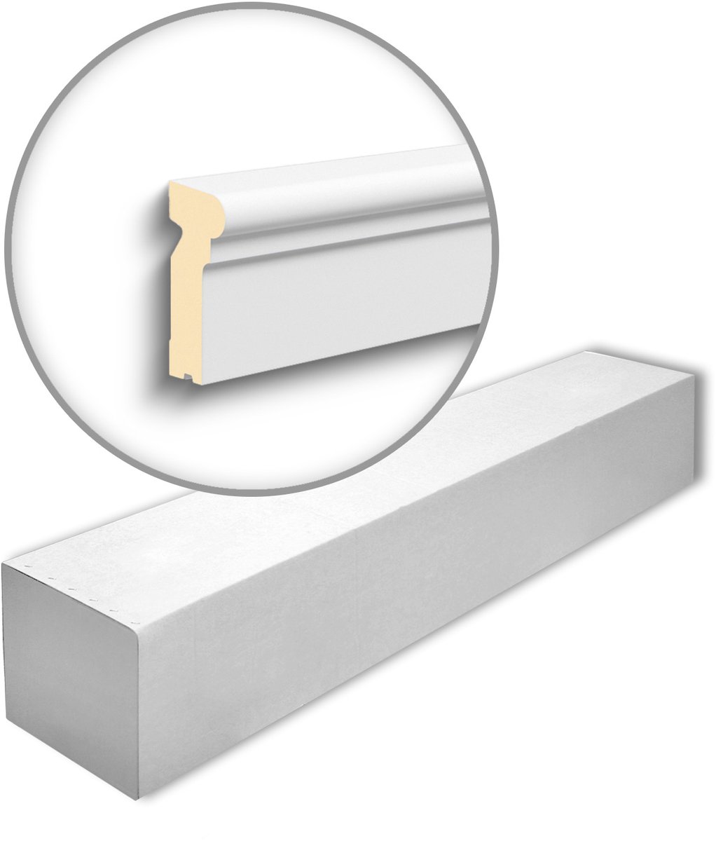 NMC FA13-box DOMOSTYL Noel Marquet 1 doos 10 stukken Raamrichel Gevel profiel tijdeloos klassieke stijl wit | 20 m