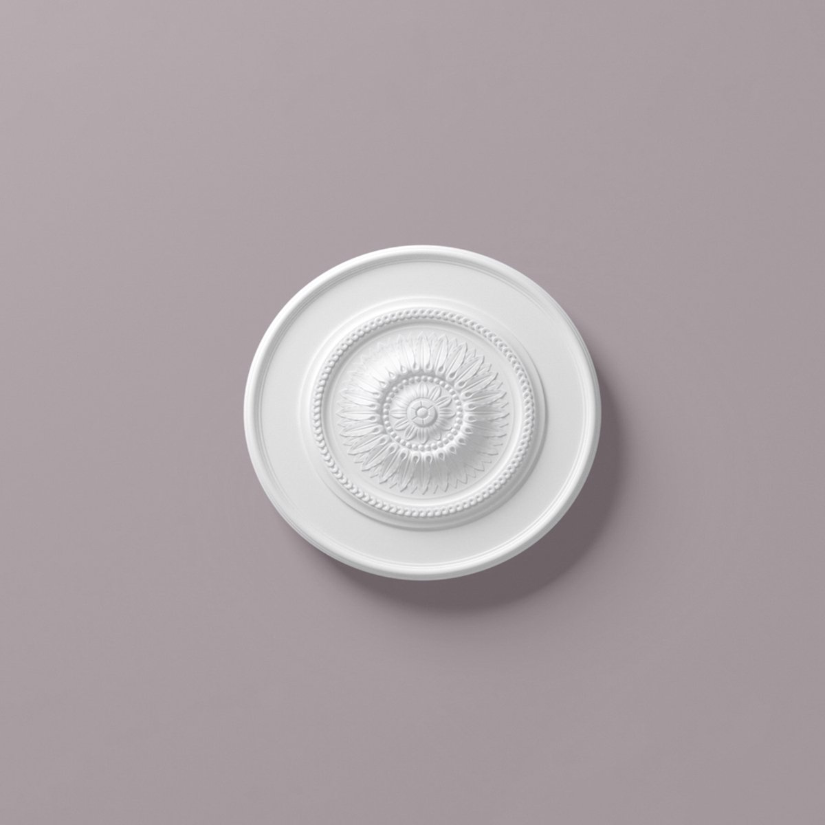 Plafond Rozet NMC R10 ARSTYL Noel Marquet Sierelement tijdeloos klassieke stijl wit diameter 60 cm