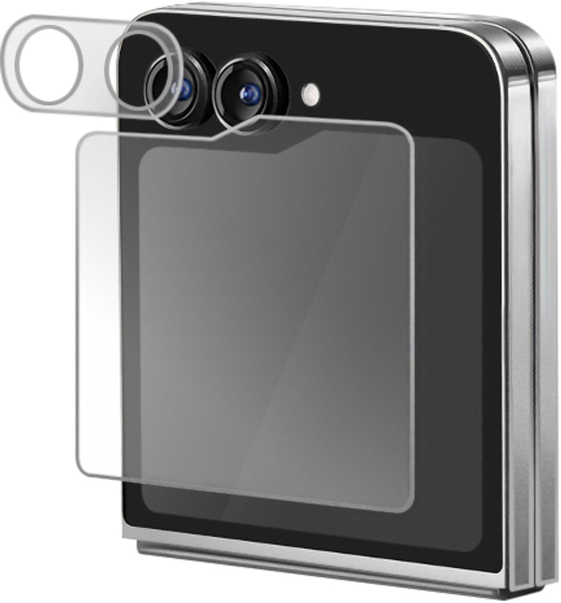 Mobilize Glass Screen Protector Motorola Razr 70 (Outer Display + Camera)