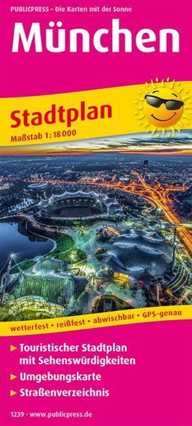 München. Stadtplan - cover