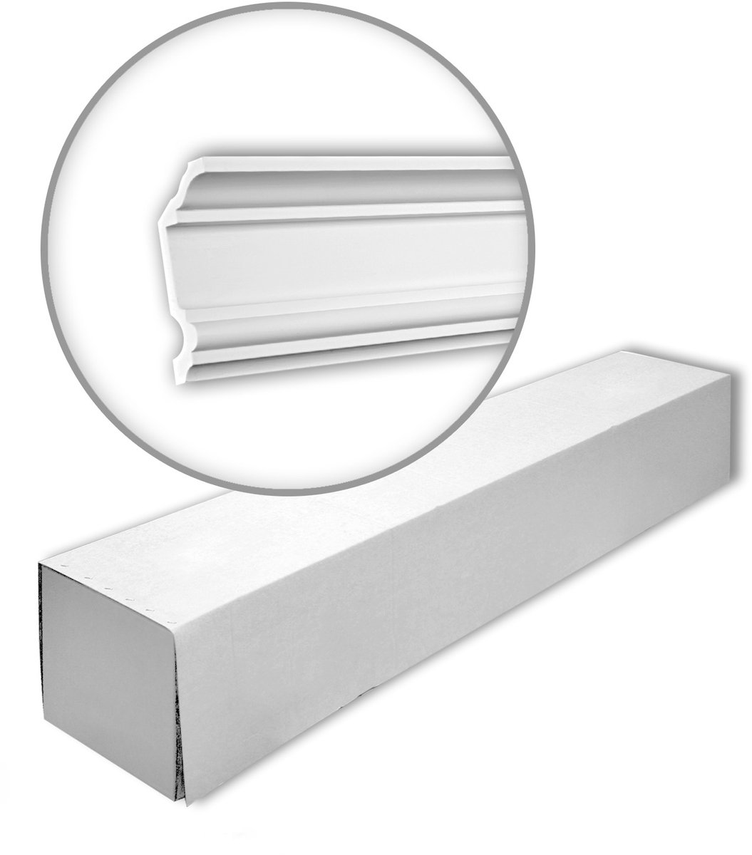 Profhome 150177 1 doos 14 stukken Kroonlijst 28 m