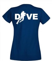 Procean DIVE t-shirt women L navy