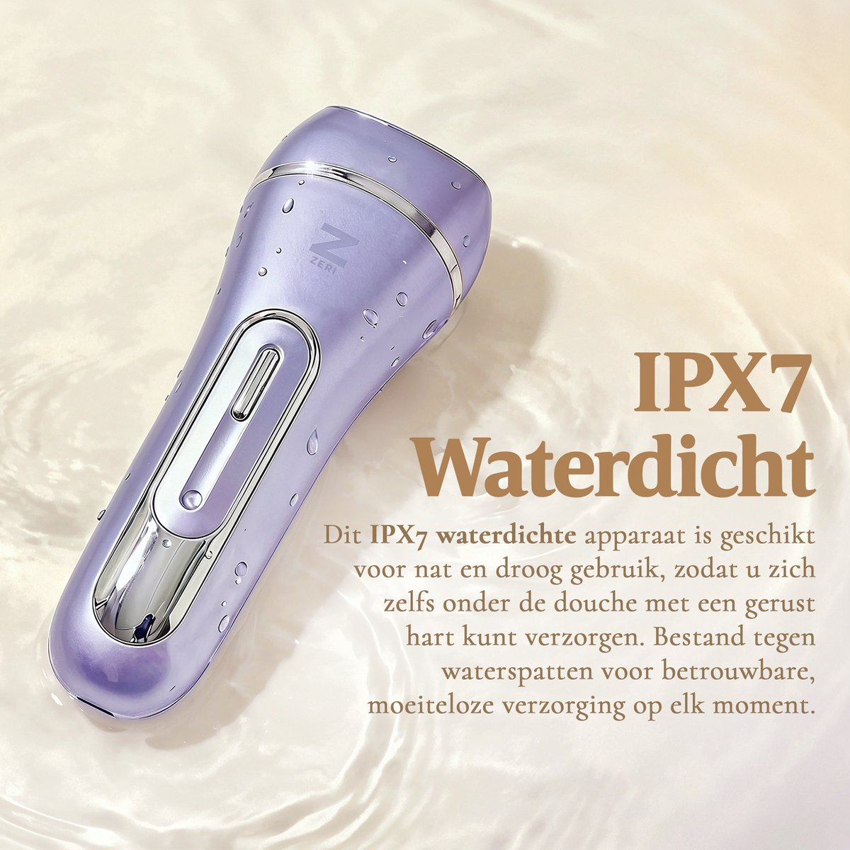 Ladyshave 7-in-1 - Waterdicht Scheerapparaat thumbnail 5