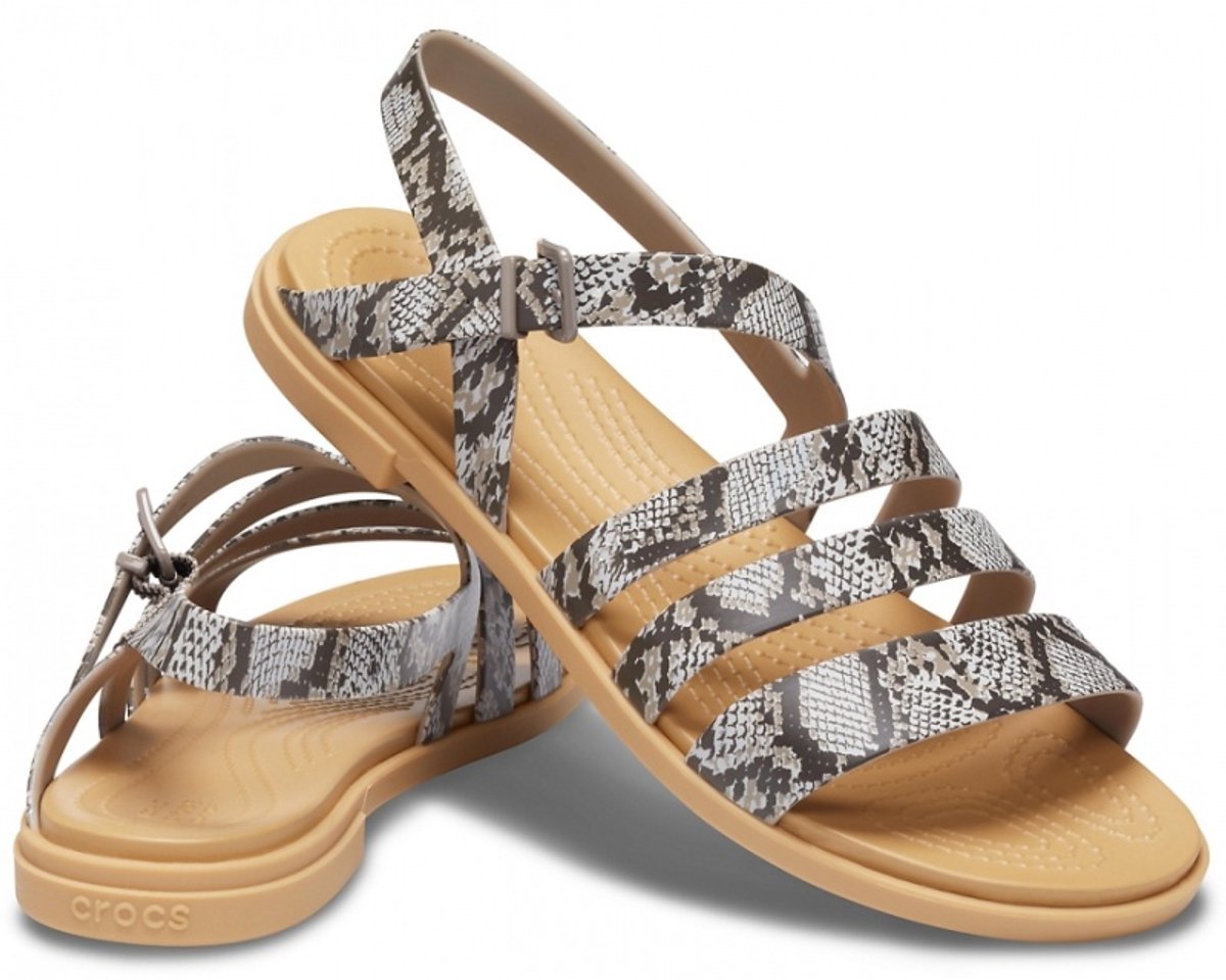 Crocs Tulum Sandalen Mushroom/Stucco Maat 36/37 US 6