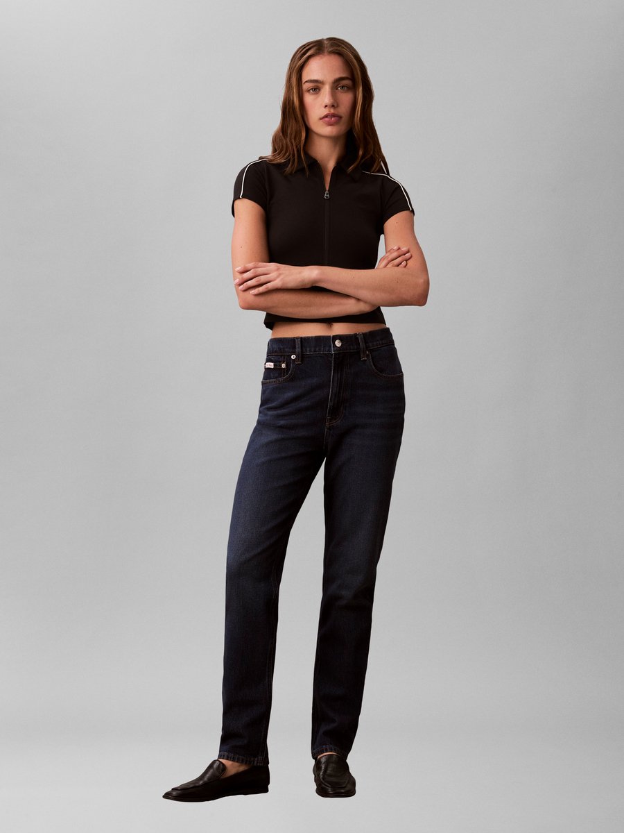 Calvin Klein Jeans NEW MOM JEAN THOMPSO Jeans Blauw