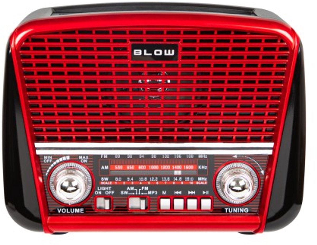 Blow RA-17 Portable Analog Radio Bluetooth AM/FM USB