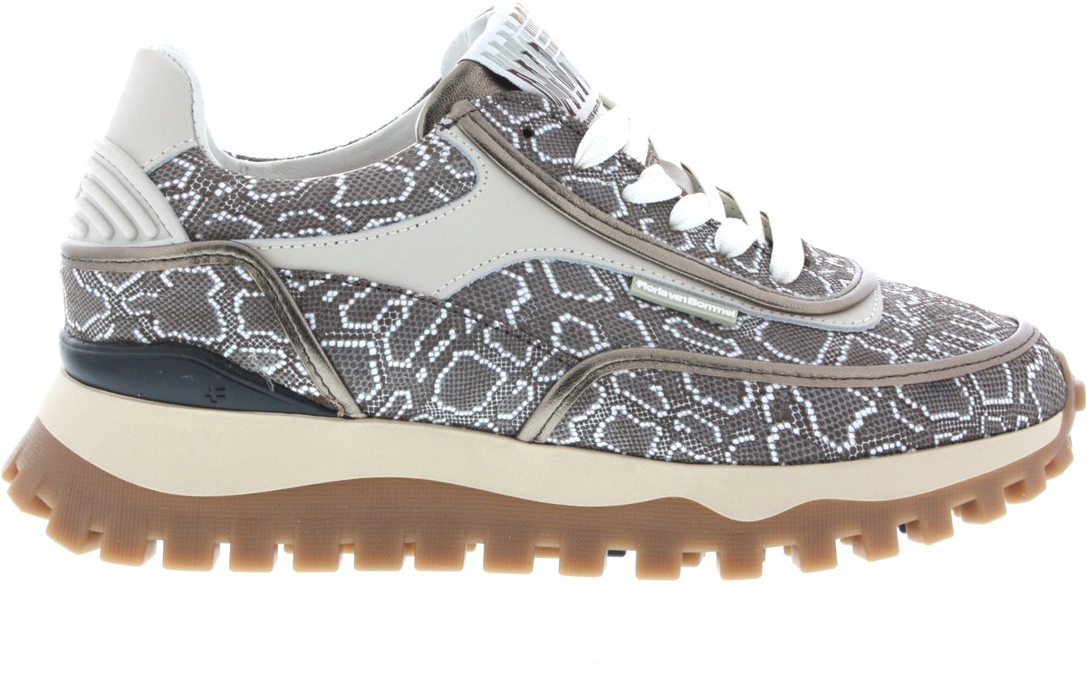 Dames Sneakers Floris Van Bommel Grommi 02.13 Brown Bruin - Maat 41
