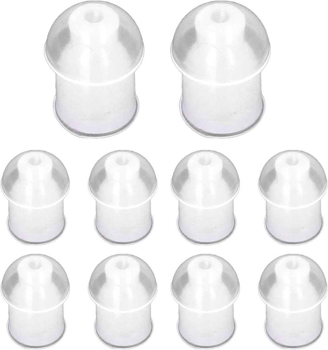 10 Stuks Zachte Siliconen Vervangende Oordopjes voor Walkie Talkie Headset
