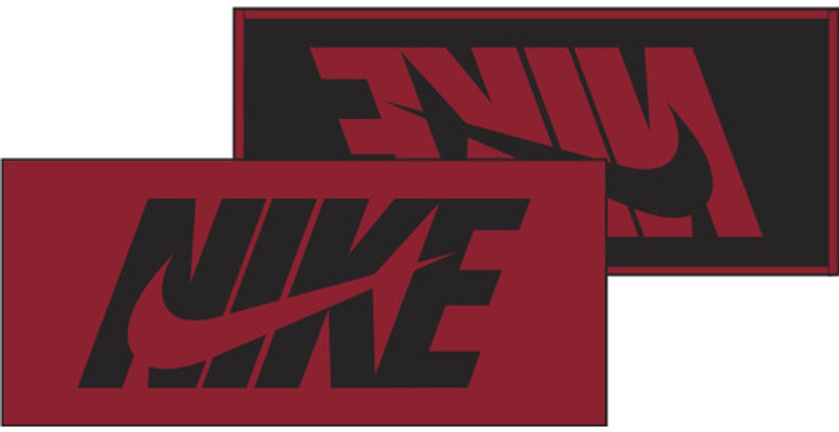 Nike Sporthanddoek Jacquard Towel – 35x80cm Zwart