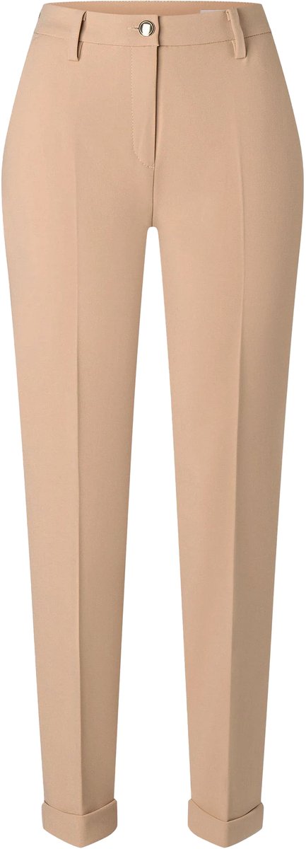 MAC - beige Chino turn up broek - maat 36