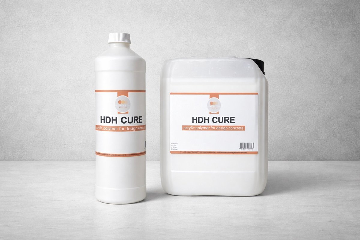 Arcyl polymeer tbv GFRC beton | High Design Holland HDH Cure 1 liter |