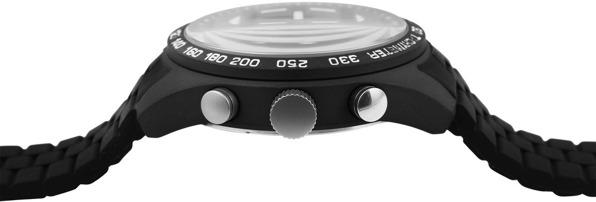 Elite Herenhorloge siliconen EL0010 ELITE heren chronograaf met siliconen band