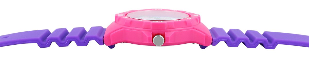 QQ Waterdicht Kinderhorloge Roze Lila VR19J013 33mm