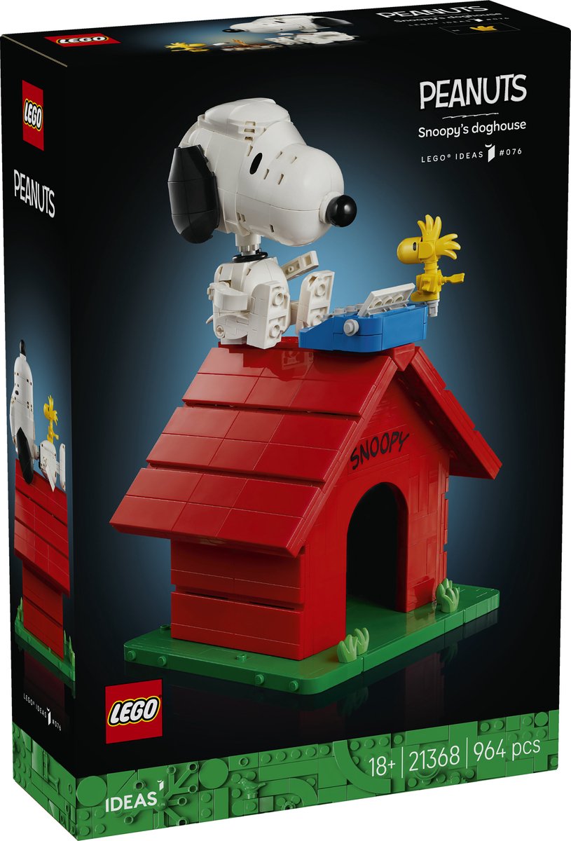 LEGO Ideas - Peanuts: Snoopy's Doghouse - 21368 – foto 8