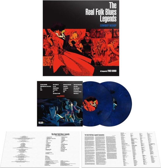 Sony Music Cowboy Bebop LP - 2xLP blauw vinyl met ELM - 26 januari