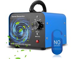 Cellista Générateur d'ozone 60000mg/h - Purificateur d'air à ozone - Désodorisant - Machine à ozone industrielle - Capacité 300m² 220V