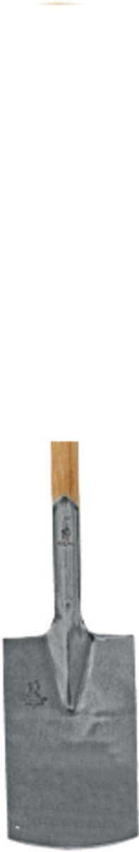 Ideal - Dames Spade - 850x250x160mm - Met Steel