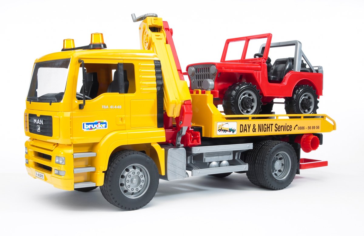 Bruder Man TGA Takelwagen — afbeelding 5