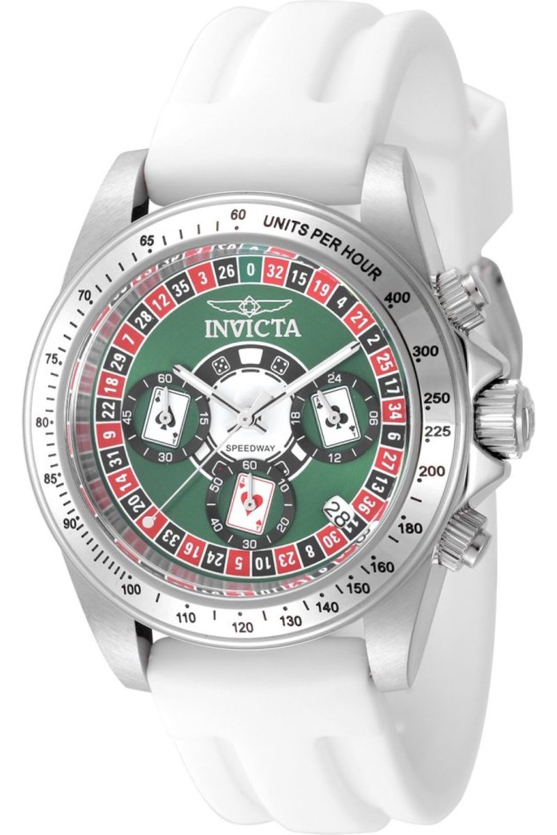 Invicta Speedway 50493 Heren Quartz Horloge - 40 mm