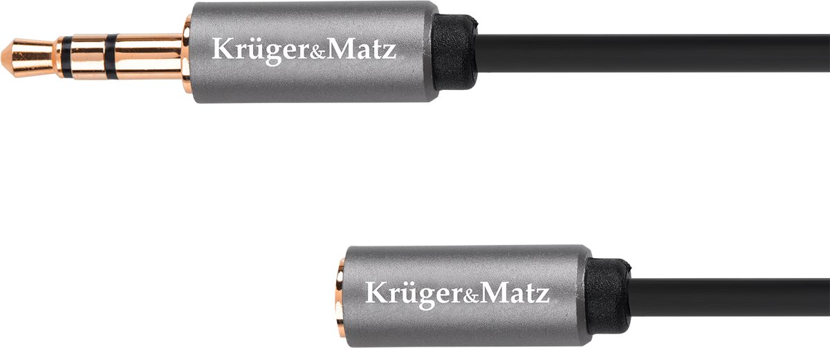 Krüger&Matz Basic Serie - Audiokabel - 3,5 mm Jack - Stereo - 3m