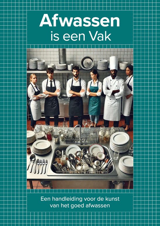 "Afwassen is een Vak" - Een handleiding voor de kunst van he ... - cover