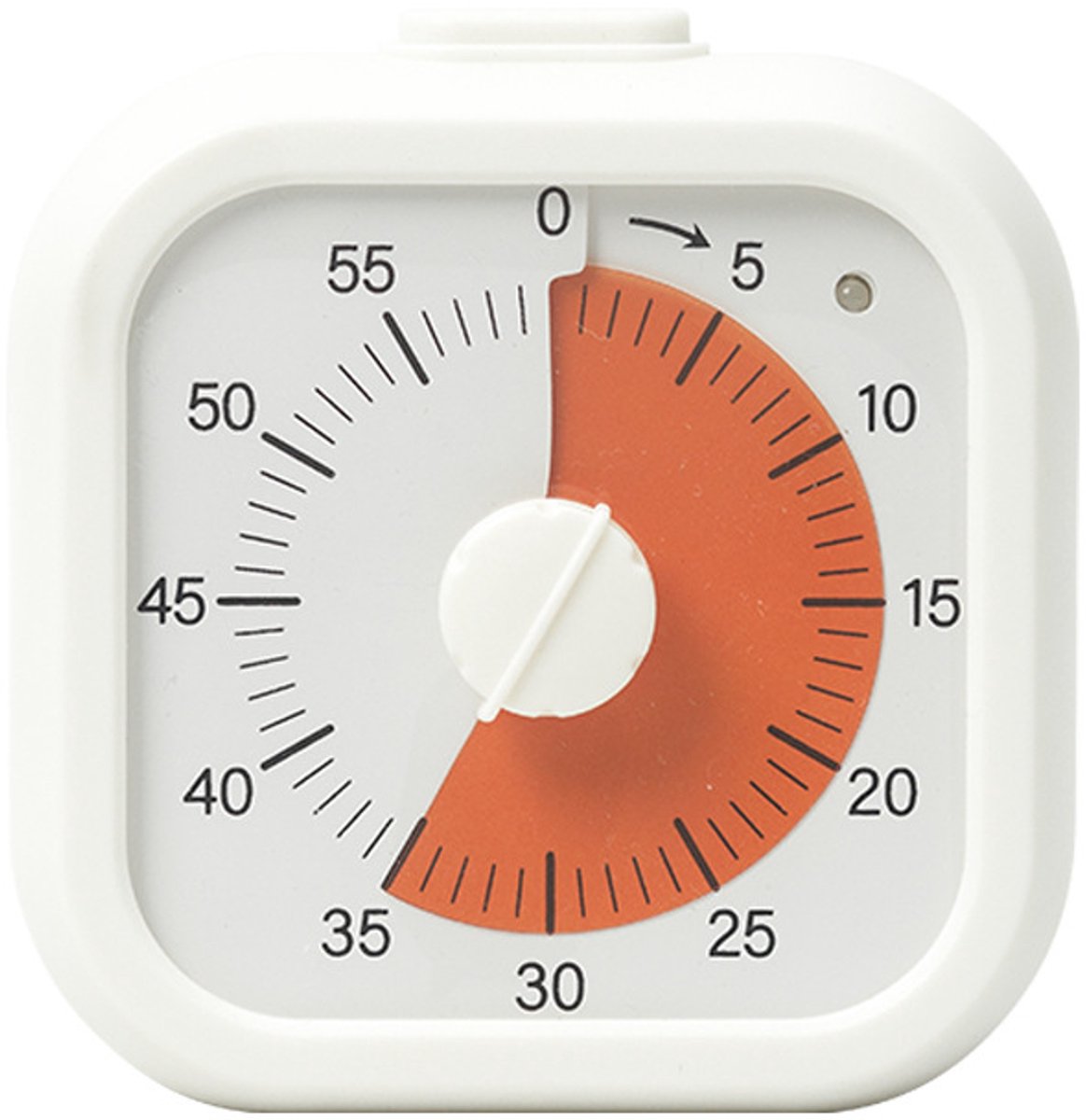 Visuele timer – kookwekker digitaal - visuele timer kinderen - Visuele Klok- Leerklok timer - Mini timer - Stille 60 minuten countdown - Kunststof Constructie - Geschikt voor kinderen en volwassenen - Hulpmiddel voor tijdmanagement
