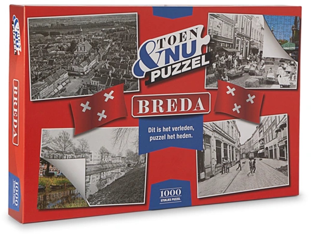 Puzzel - Toen & Nu - Breda